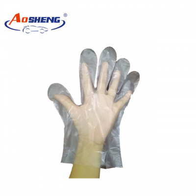 Protective Polythene  Gloves Disposable PE Gloves